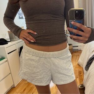 Garage White/Gray Women's Shorts